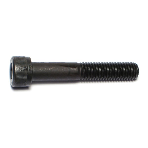 Midwest Fastener M10-1.50 Socket Head Cap Screw, Black Oxide Steel, 60 mm Length, 10 PK 71427